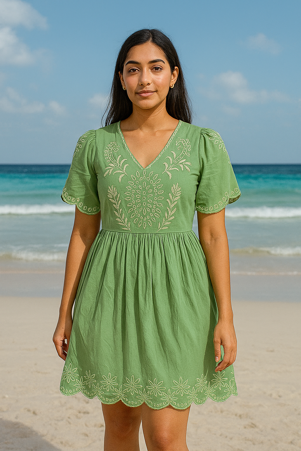 Green Tunics