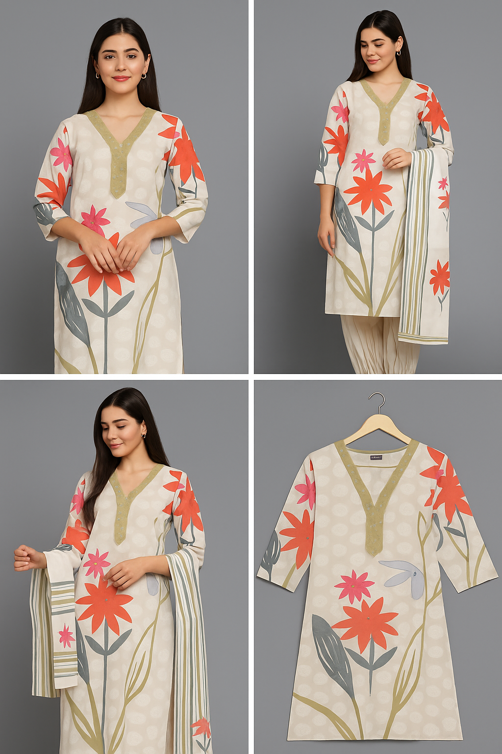 Printed Classical Afghani