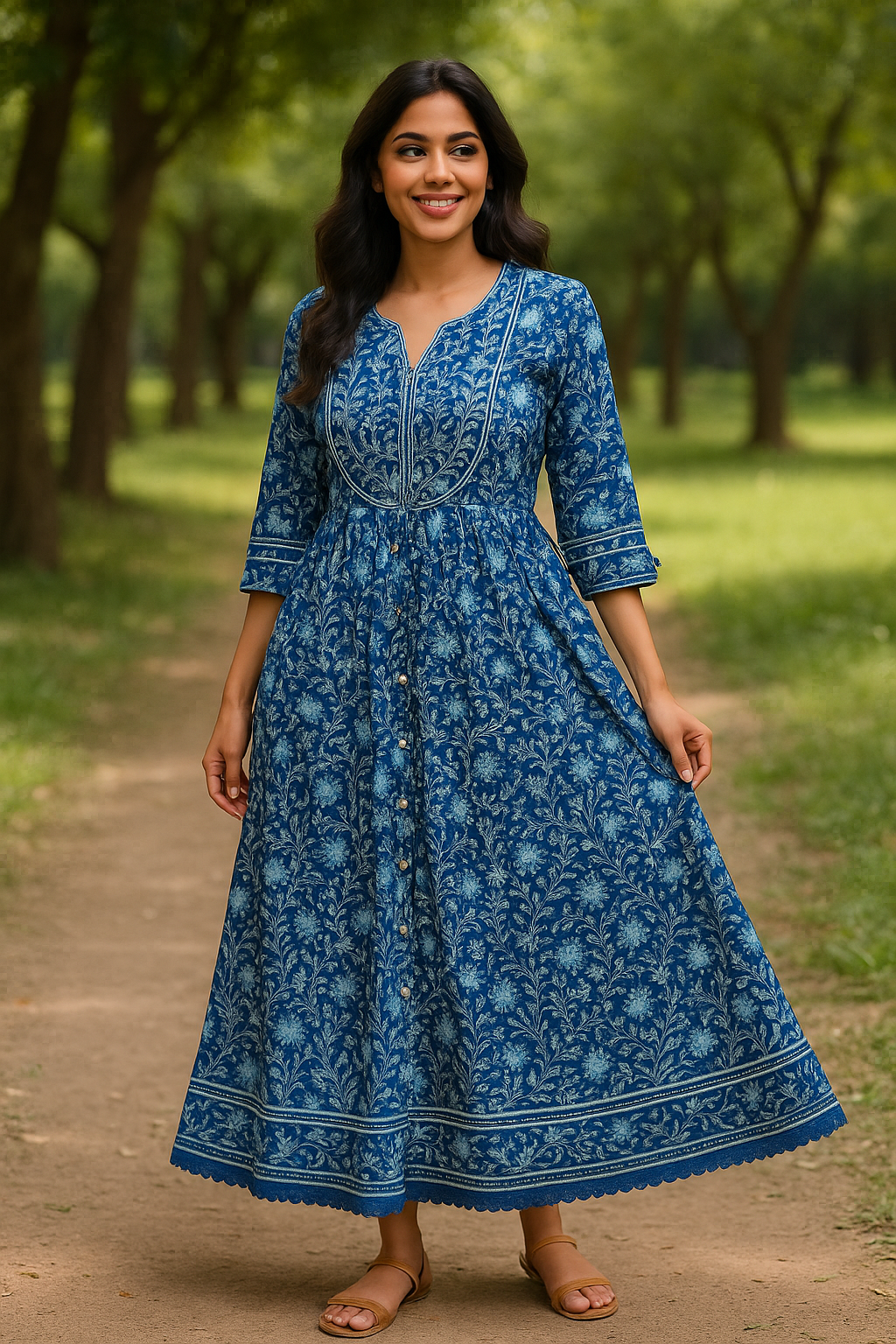 Ethnic Long Frock