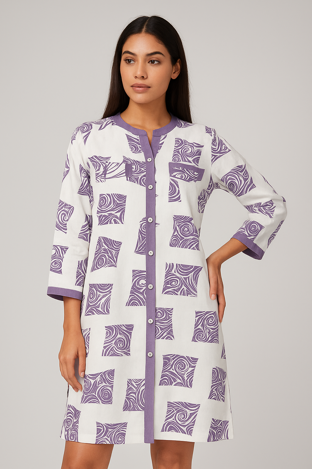 Short Printed Kurti