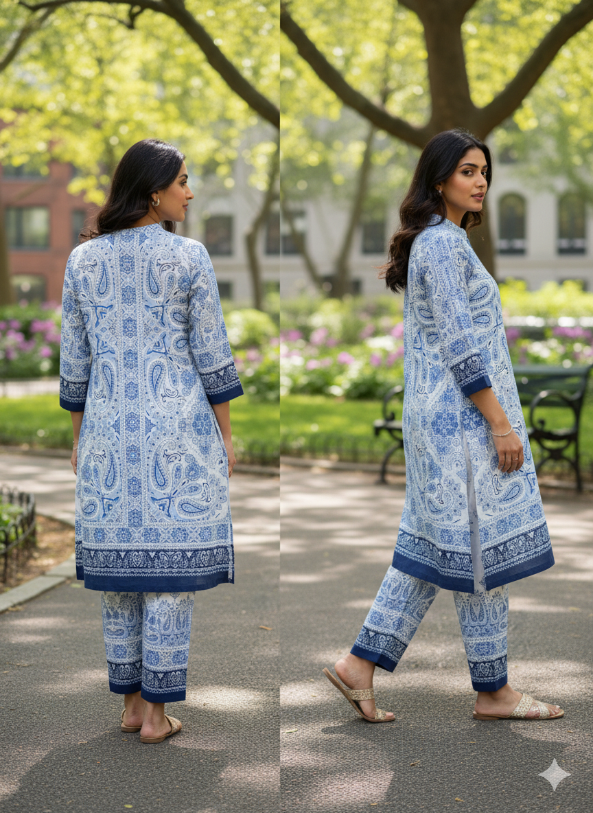 Printed Long Kurti