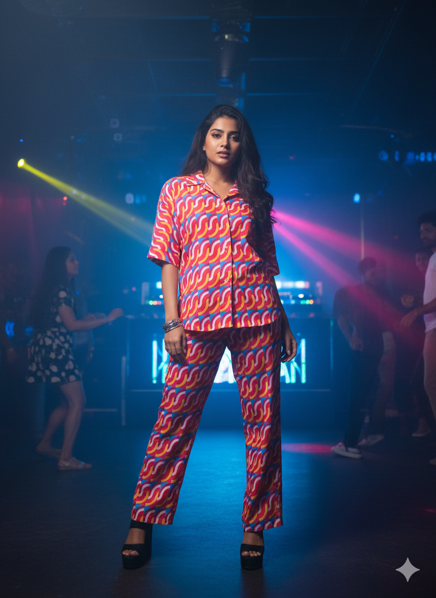 Cor Set Printed Imported