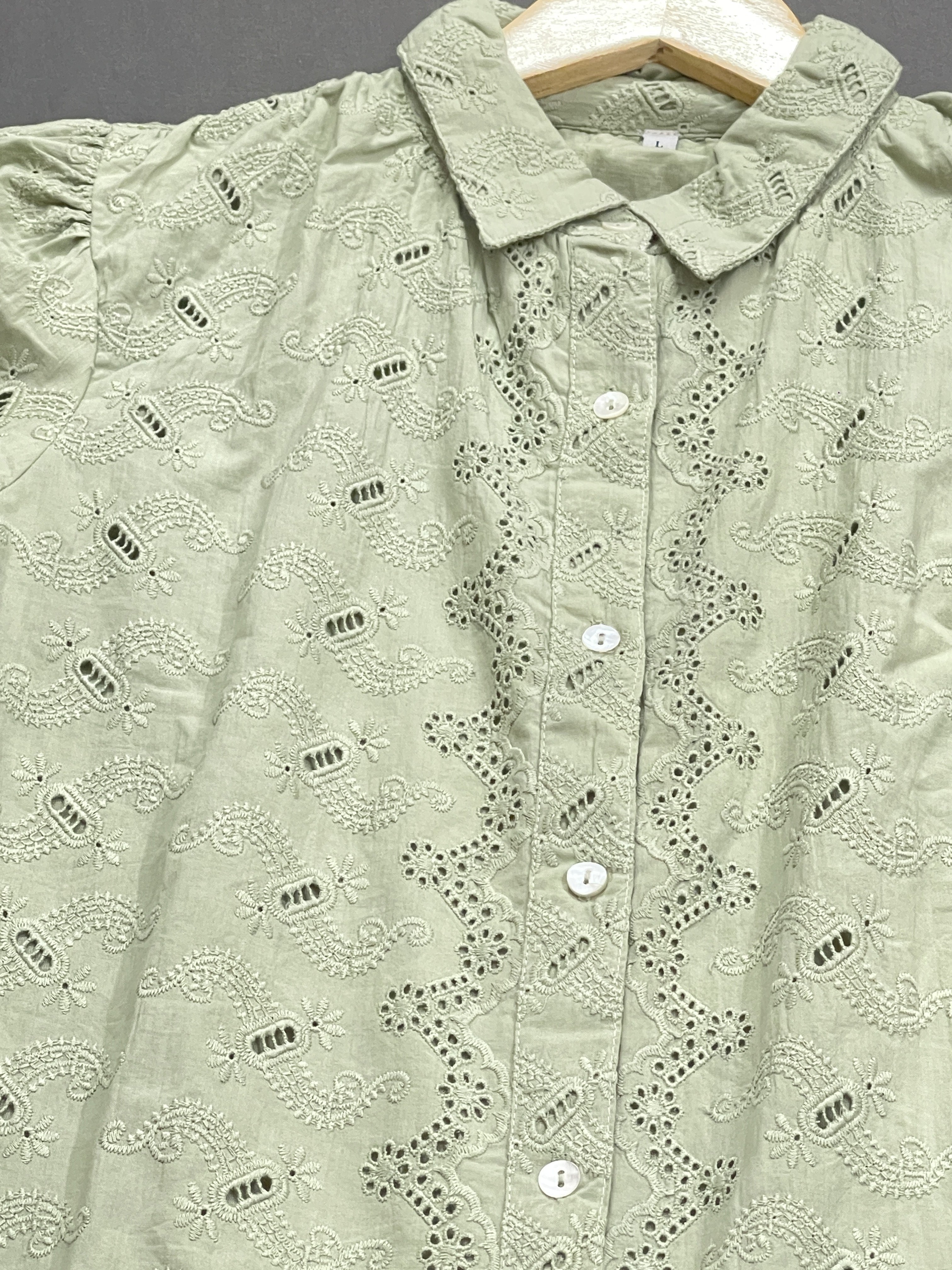 Tunic Eyelet Embroidery