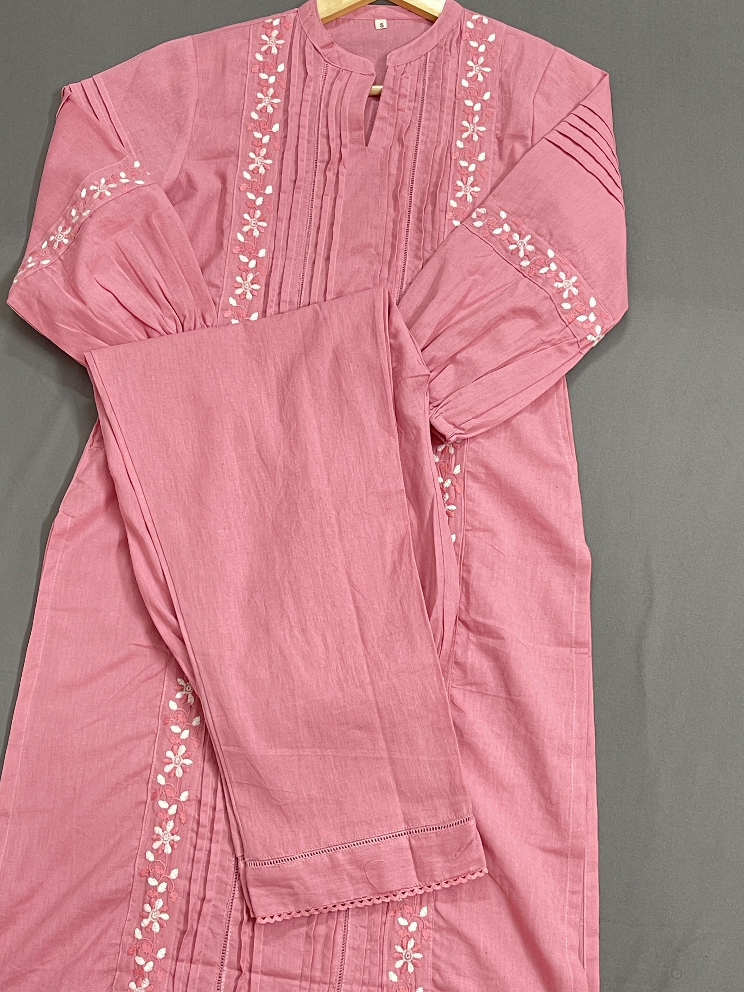 Embroidery Kurti Set