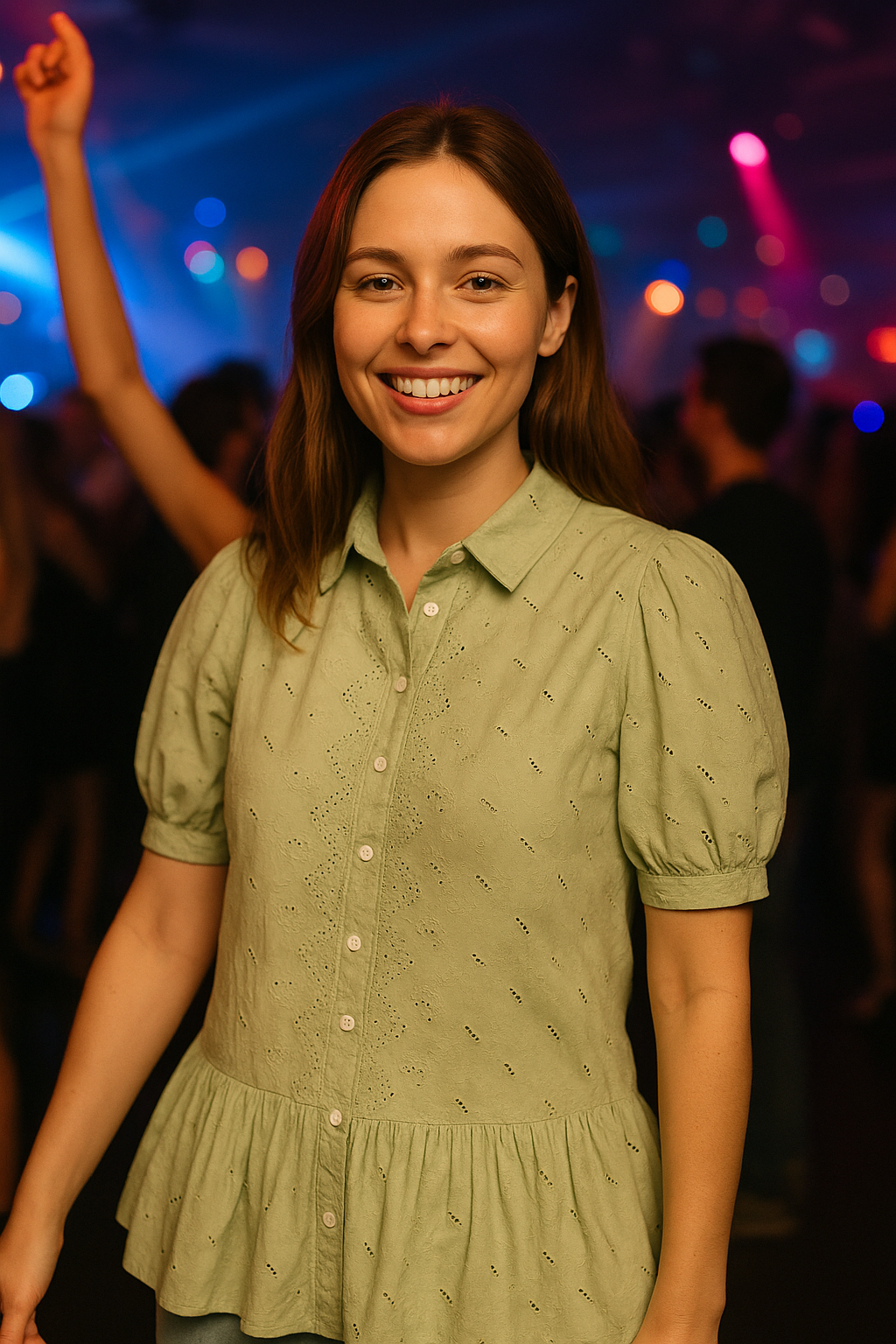 Tunic Eyelet Embroidery