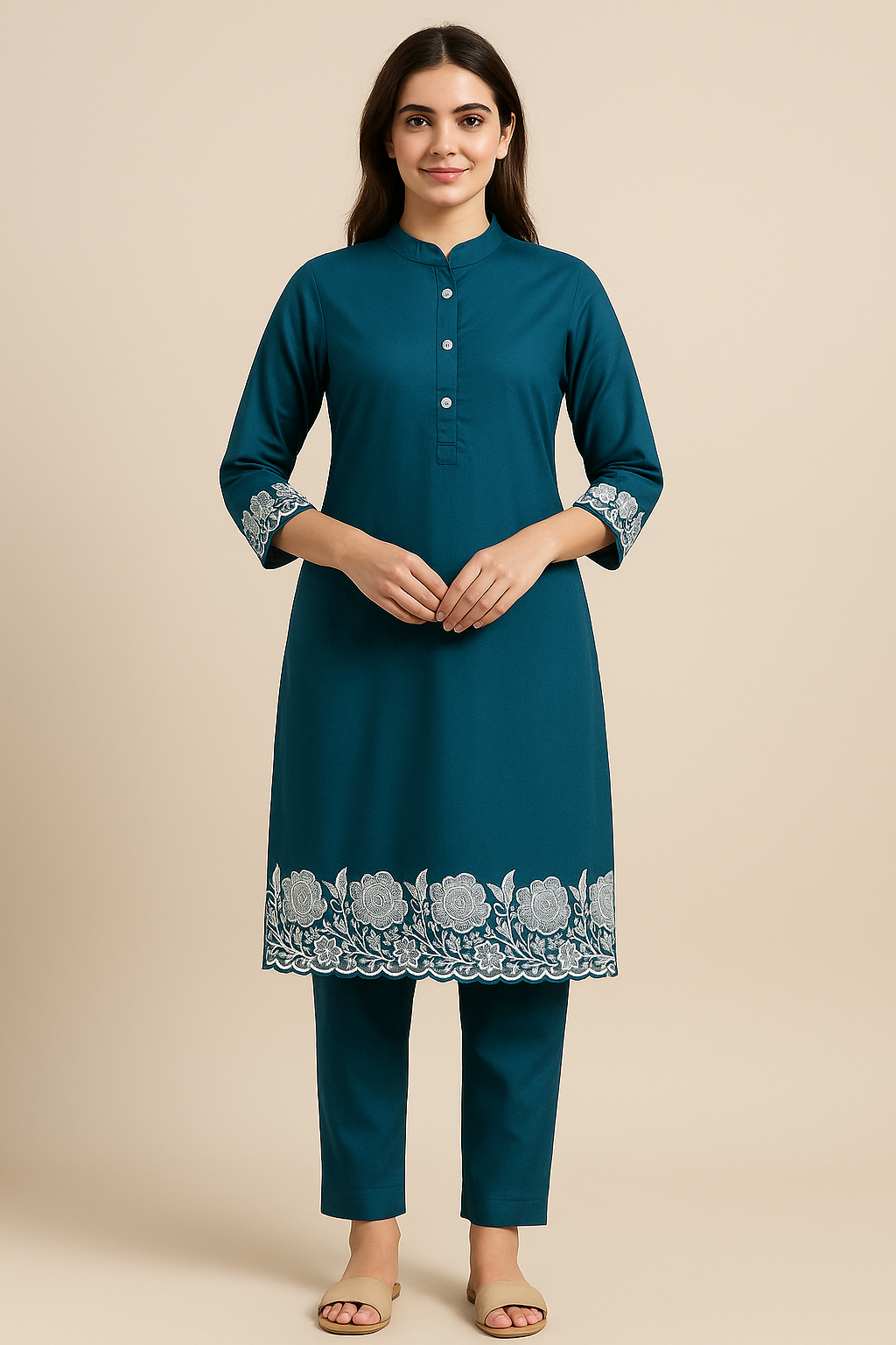 embroidery kurta