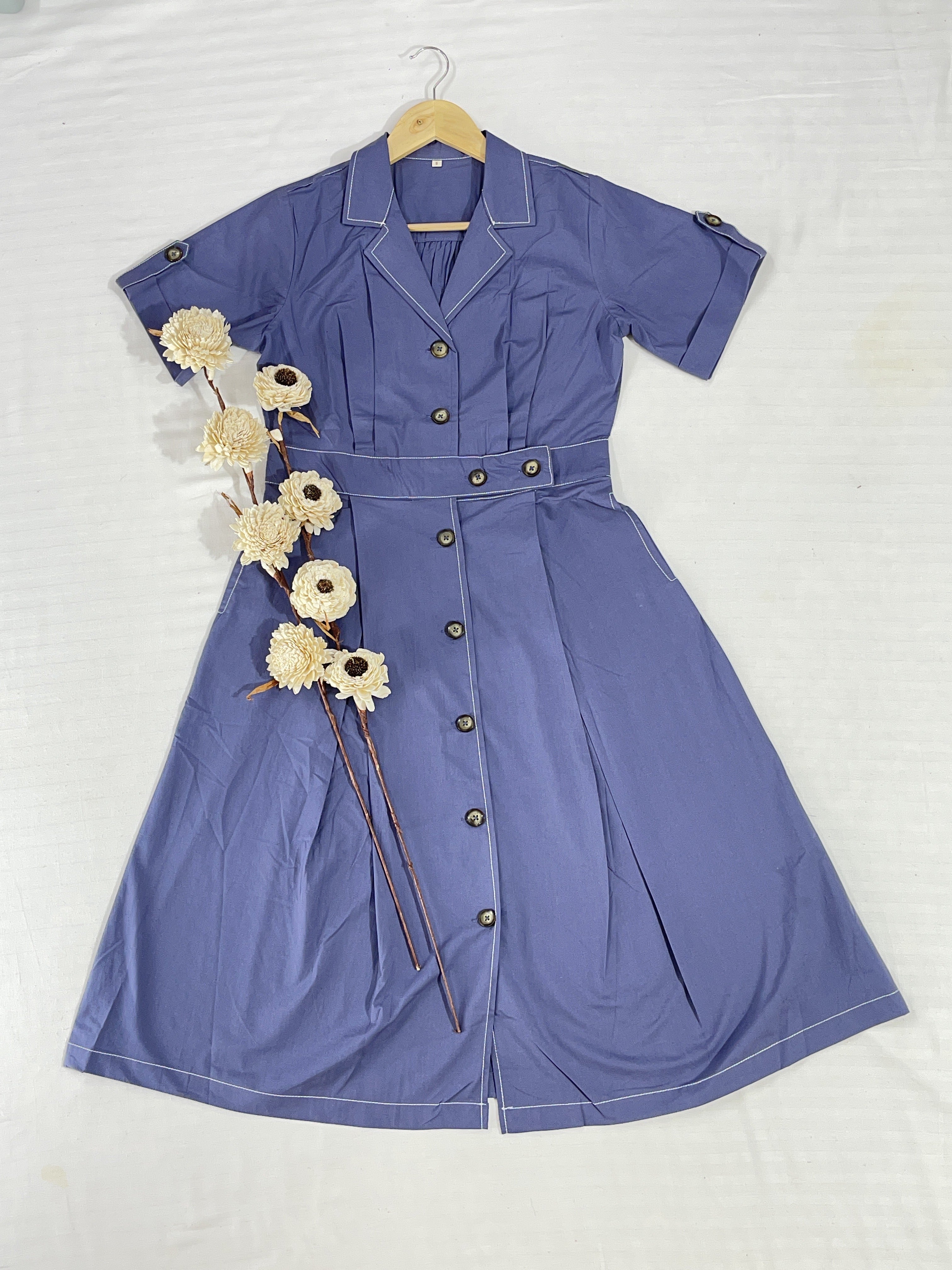 Light Blue Long one Piece