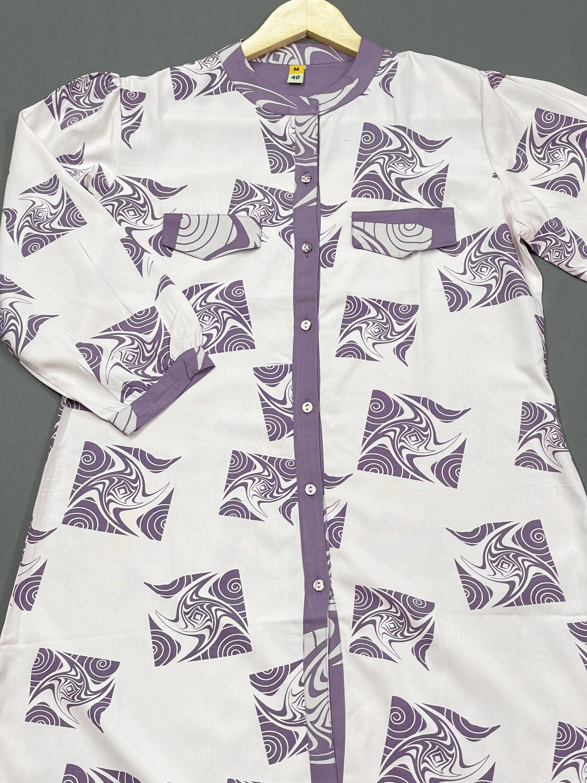 Short Printed Kurti