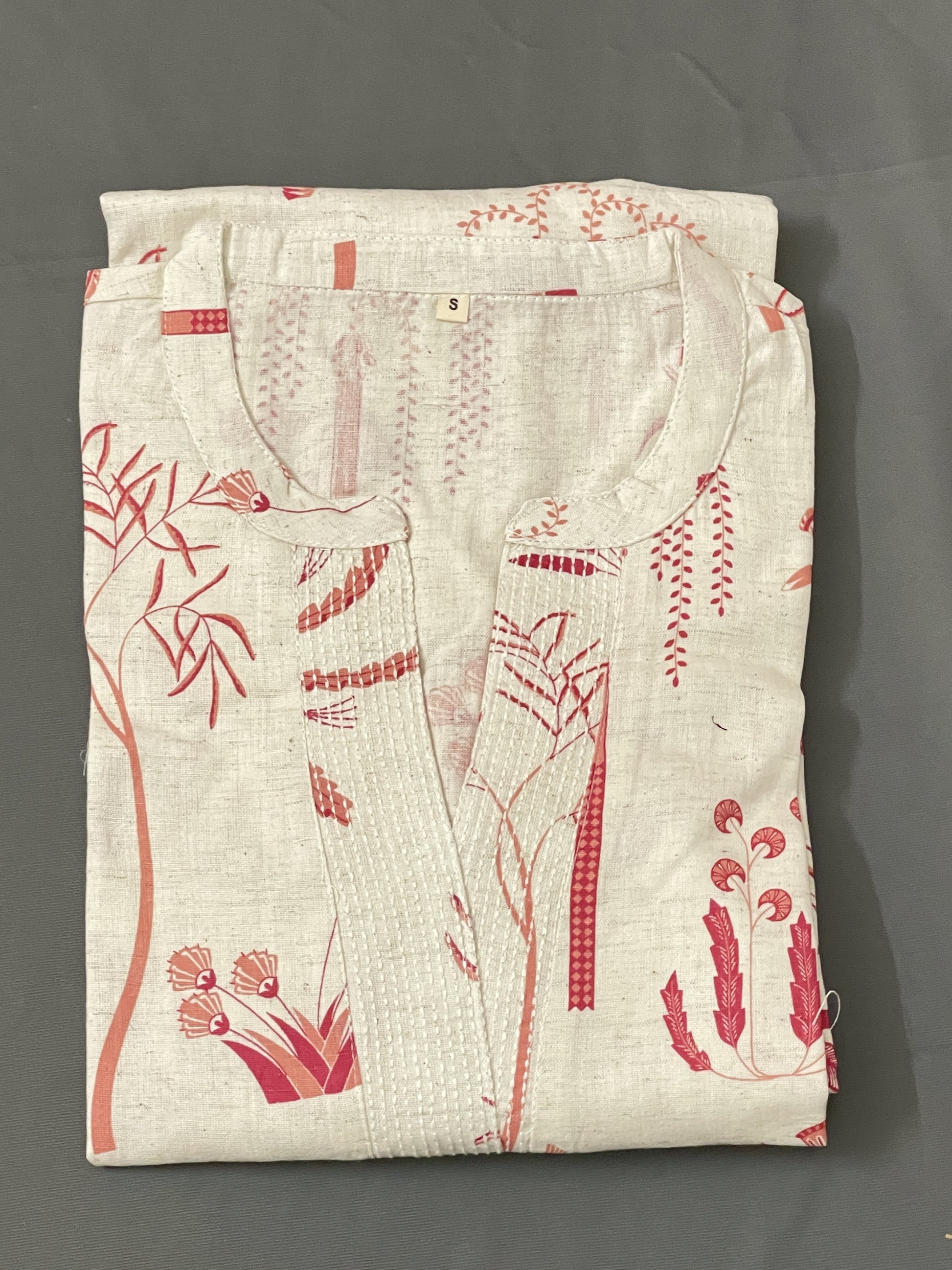 Khadi Kurti Set