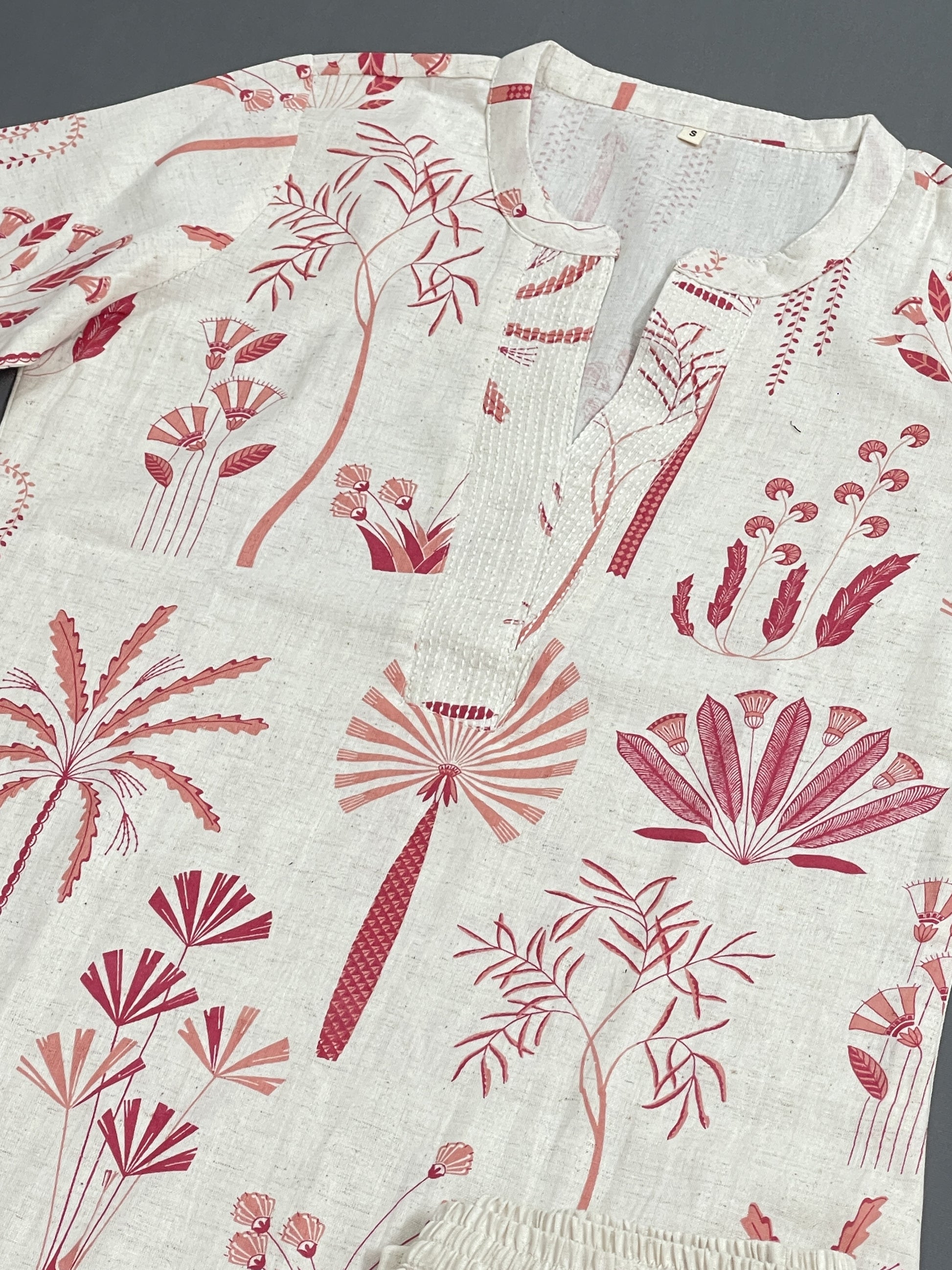 Khadi Kurti Set
