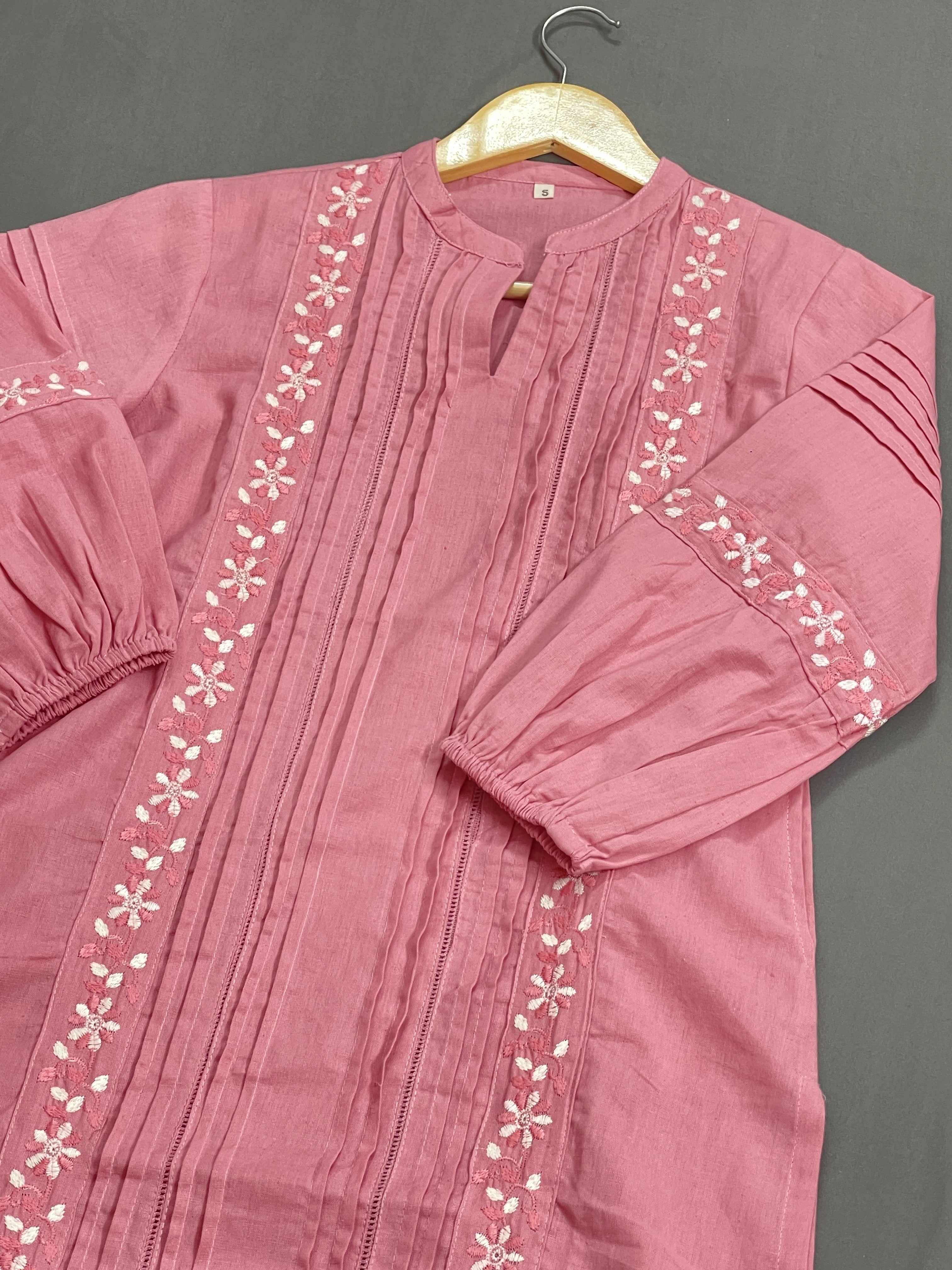 Embroidery Kurti Set
