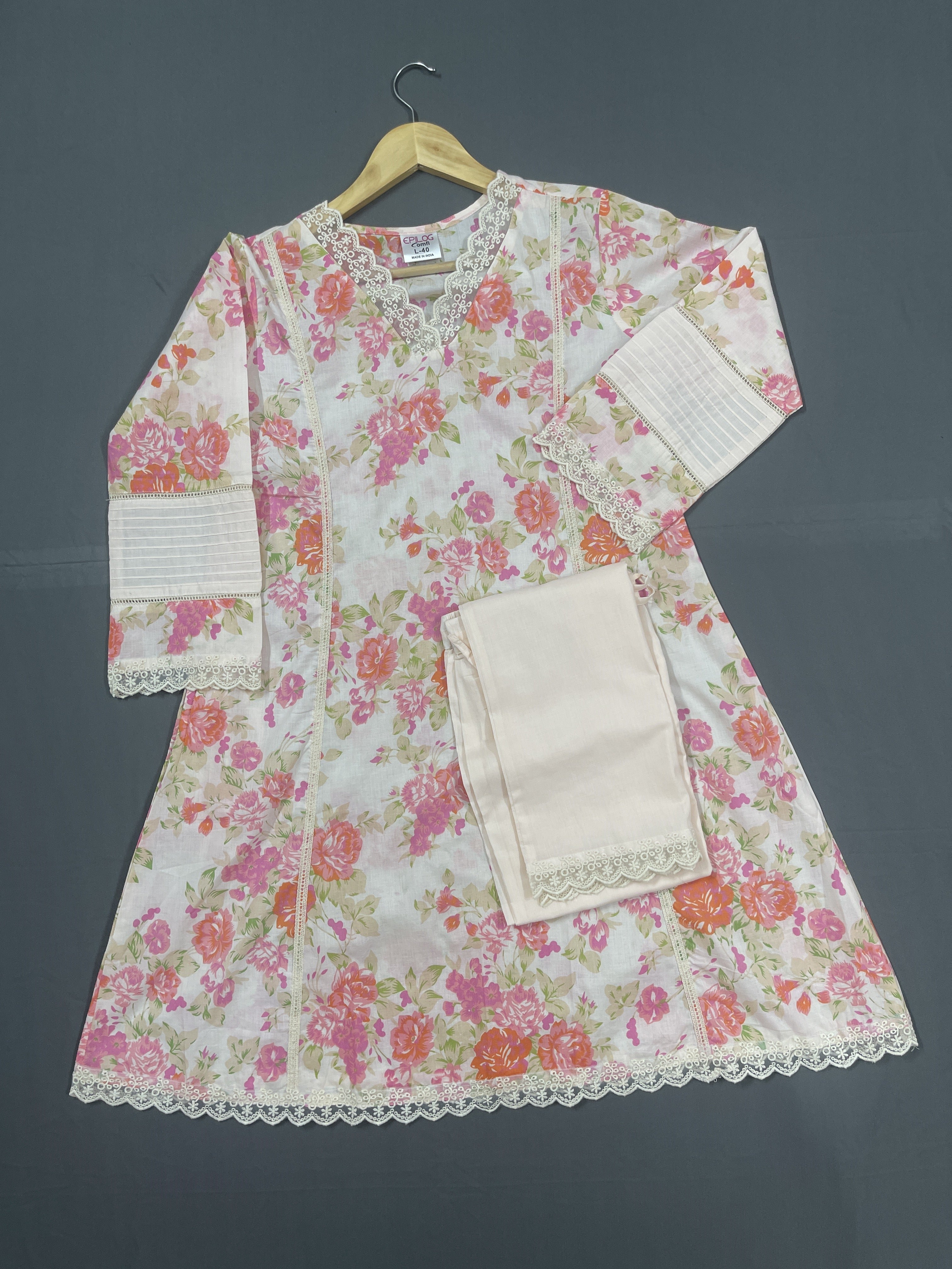 Floral Printed Long Kurti