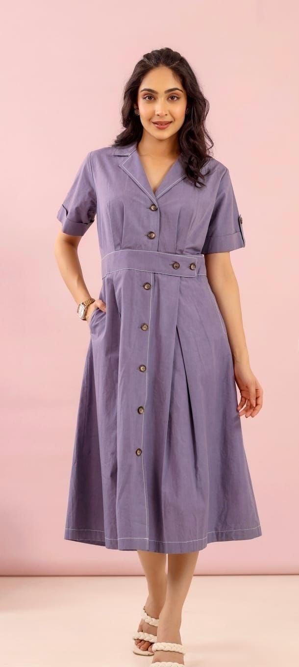 Light Blue Long one Piece