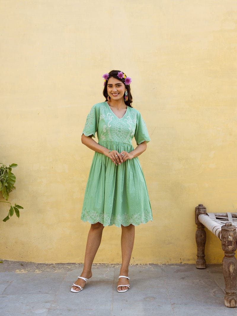 Green Tunics